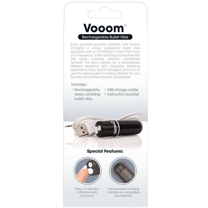 Comprar SCREAMING O Vooom Bala Vibradora Recargable – Diez Modos De Vibración Con Diseño Sumergible-Noxtic