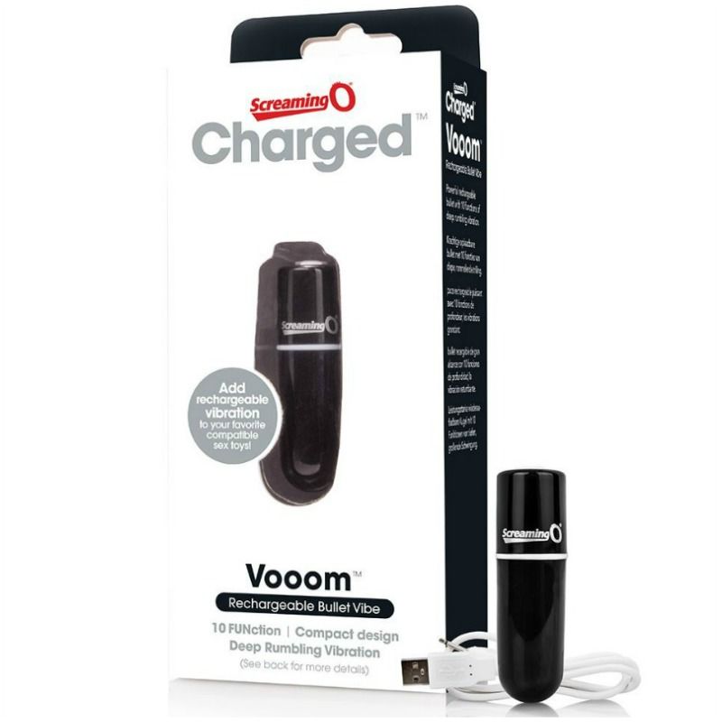 Comprar SCREAMING O Vooom Bala Vibradora Recargable – Diez Modos De Vibración Con Diseño Sumergible-Noxtic