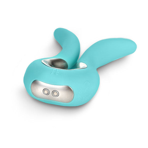 G-VIBE Fun Toys Mini Tiffany Mint – Vibratore compatto con doppia stimolazione per un piacere intenso