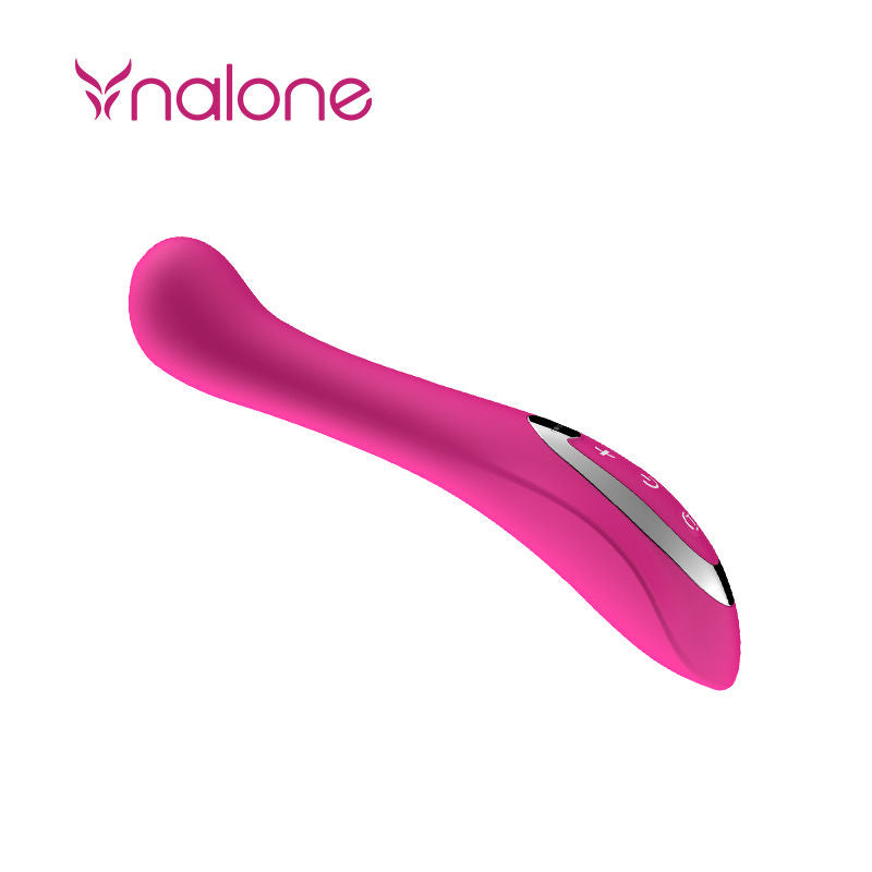Vibratore NALONE Touch System Rosa – Vibratore ricaricabile con elegante design in silicone medico