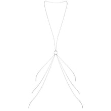 BIJOUX Magnifique Cadenas Metálicas Para El Cuerpo 8 Silver – Accesorio Elegante Inspirado En El Estilo Vintage