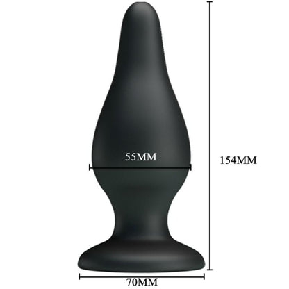 Comprar PRETTY LOVE Plug Ergonómico Silicona 15.4 Cm – Diseño Sumergible Con Base Ventosa Para Estimulación Confortable-Noxtic