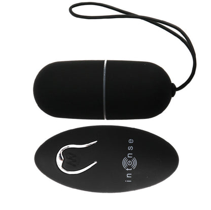 Comprar INTENSE Flippy Huevo Negro – Bala Vibradora Con Control Remoto Para Placer Compartido-Noxtic