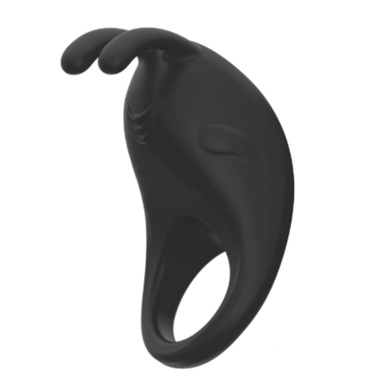 Comprar MORESSA Brad Premium Silicone Negro – Masajeador Recargable Con Anilla Confortable Para Sensaciones Intensas-Noxtic