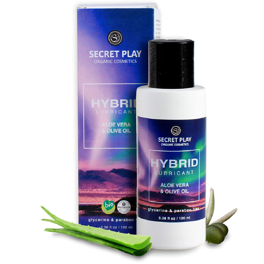 Comprar SECRETPLAY Lubricante Orgánico Híbrido 100 ML – Fórmula Alta Calidad Para Placer Confiable-Noxtic