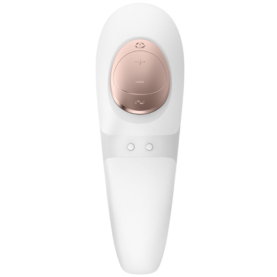 Satisfyer Pro 4 Couples 2020 Edition – Stimolatore impermeabile con controllo indipendente del programma