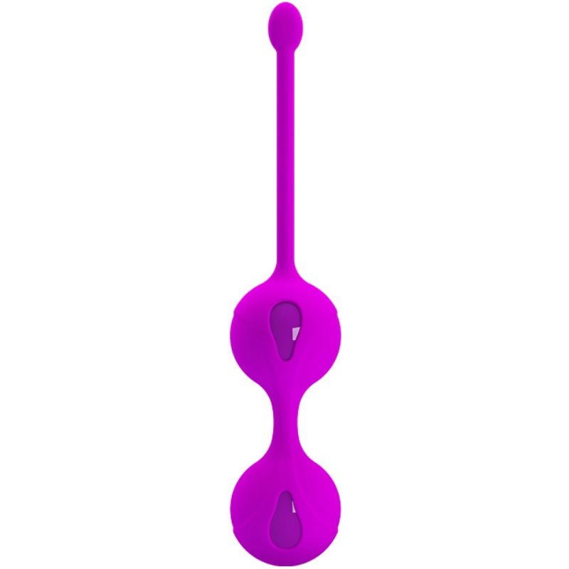 PRETTY LOVE Kegel Tighten Up II – Palline per esercizi Kegel in silicone di alta qualità