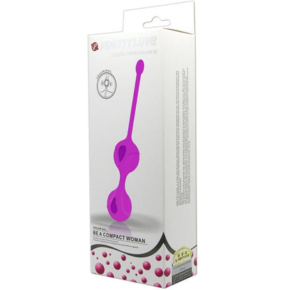 PRETTY LOVE Kegel Tighten Up II – Palline per esercizi Kegel in silicone di alta qualità