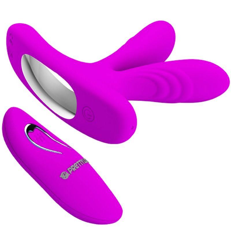 Pretty Love Magic Finger – Doppio stimolatore con telecomando e morbido silicone