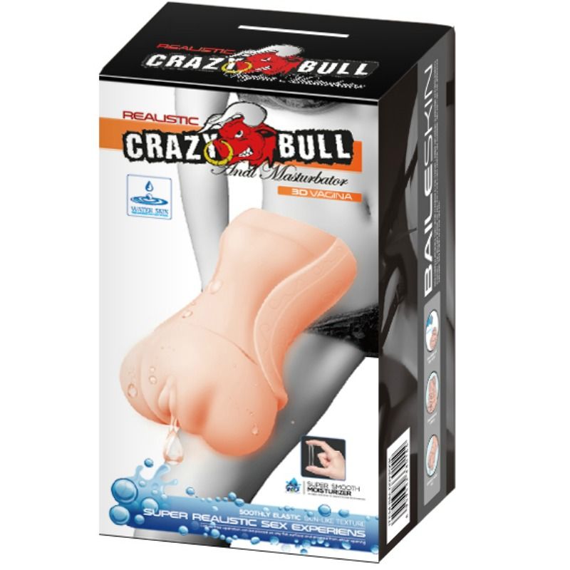 Comprar CRAZY BULL Masturbador Water Skin – Sensación Realista Con Textura Interior Única-Noxtic