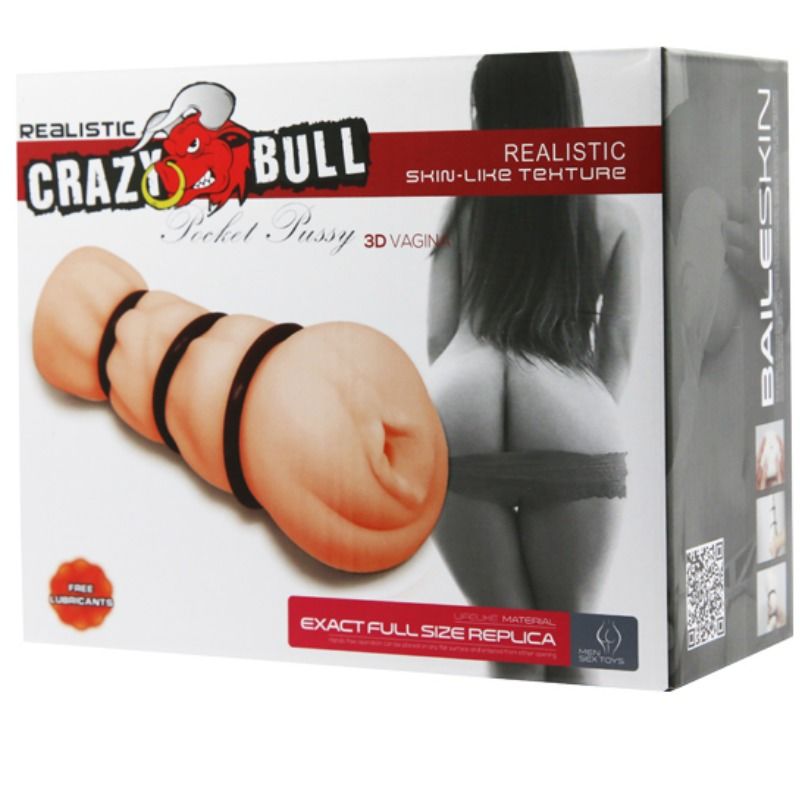 CRAZY BULL Masturbador Con Anillos – Diseño Innovador Para Placer Personalizado