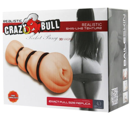 CRAZY BULL Masturbador Con Anillos – Diseño Innovador Para Placer Personalizado