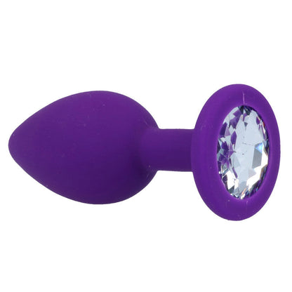 Plug anale viola Shelki S INTENSE – Plug anale con punta affusolata morbida per la massima stimolazione