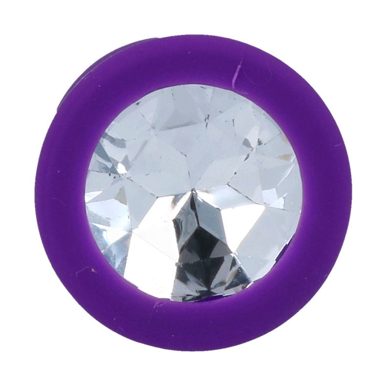 Plug anale viola Shelki S INTENSE – Plug anale con punta affusolata morbida per la massima stimolazione