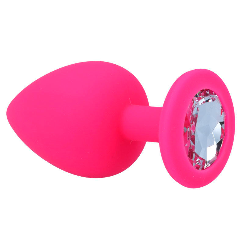 Plug anale Shelki L INTENSE Fucsia – Design elegante per un piacere sicuro e sensazionale