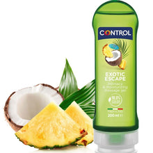 Comprar CONTROL Gel 2 En 1 Masaje Y Placer 200 Ml – Gel Hidratante Para Sensación De Bienestar-Noxtic