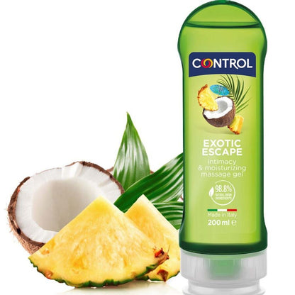 Comprar CONTROL Gel 2 En 1 Masaje Y Placer 200 Ml – Gel Hidratante Para Sensación De Bienestar-Noxtic