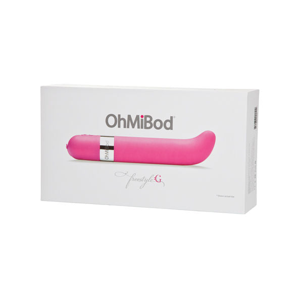 OHMIBOD Freestyle Estimulador Rosa – Vibrador Con Sincronización Musical Para Estimulación Personalizada