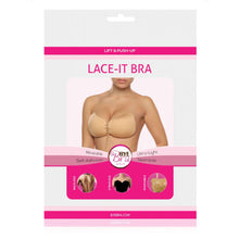 Comprar BYE-BRA Lace-It Realzador Push-Up Negro Copa A – Sujetador Reutilizable Autoadhesivo Con Diseño Sin Costuras-Noxtic