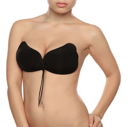Comprar BYE-BRA Lace-It Realzador Push-Up Negro Copa C – Sujetador Reutilizable Autoadhesivo Sin Costuras Para Soporte Óptimo-Noxtic