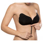 BYE-BRA Lace-It Realzador Push-Up Negro Copa C – Sujetador Reutilizable Autoadhesivo Sin Costuras Para Soporte Óptimo