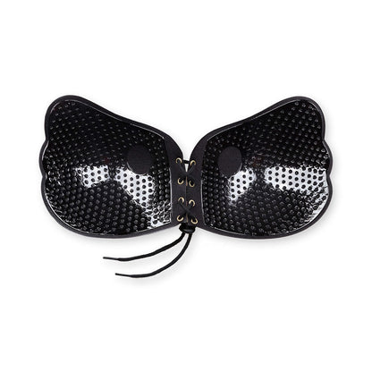 BYE-BRA Lace-It Push-Up Enhancer Nero – Supporto senza spalline con design invisibile