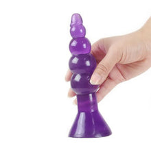 BAILE Climax Happens Plug Anal 17 Cm – Diseño Ondulado Con Ventosa Para Comodidad Ideal