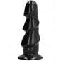 Dildo All Black 17 cm – Design realistico per un'esperienza autentica