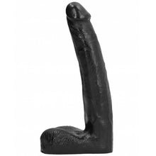 Comprar All Black Dildo Realista 21 Cm – Diseño Curvado Para Estímulo Óptimo-Noxtic