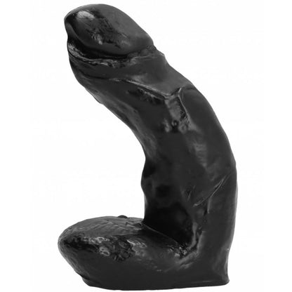 Dildo realistico tutto nero da 15 cm – Design liscio per una scorrevolezza fluida