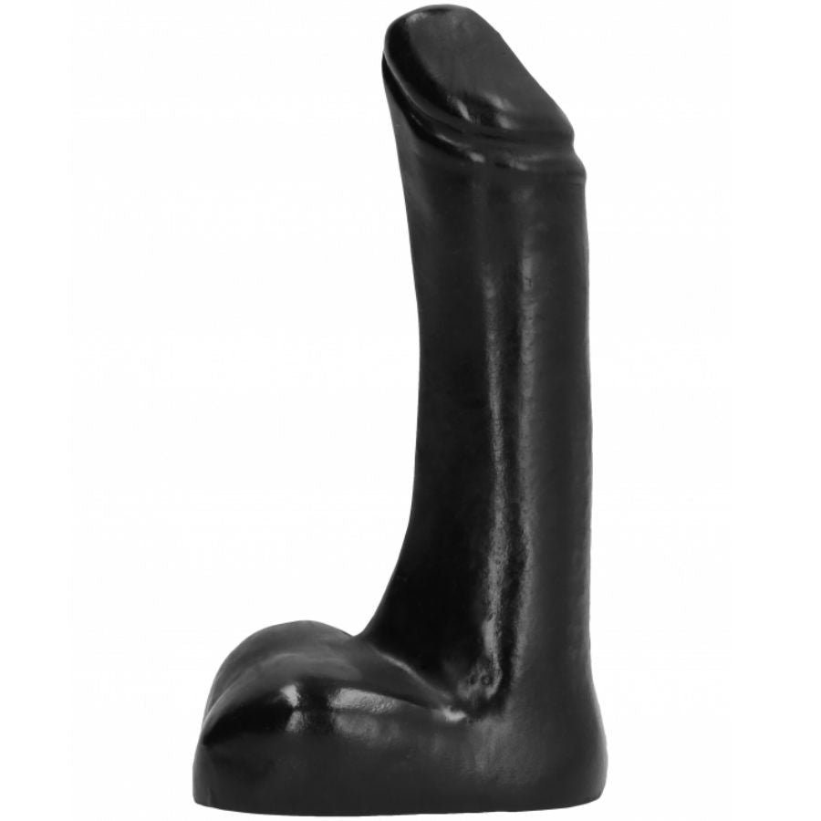 Dildo All Black 9 cm – Design elegante con finitura nera per un piacere intimo