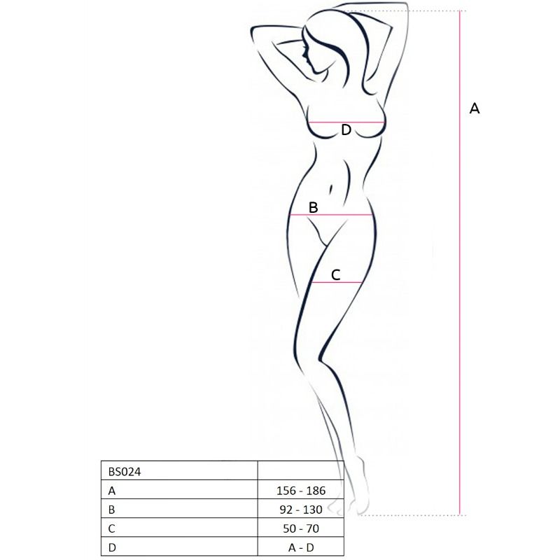 Comprar PASSION Bodystocking Blanco Talla Única – Diseño Sexy Con Bordados Elegantes-Noxtic