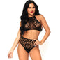 Comprar Leg Avenue Set 2 Piezas Top y Panties M/L – Conjunto Elegante Con Comodidad Ideal-Noxtic