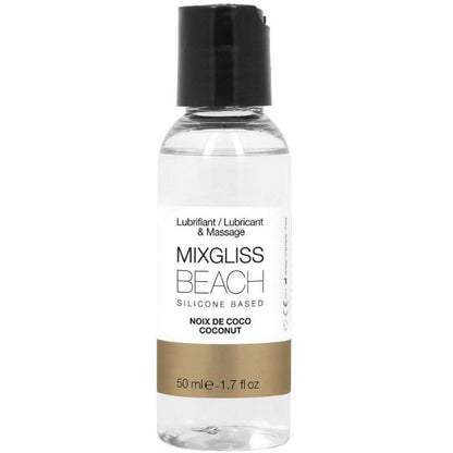 MIXGLISS Beach Lubricante Silicona 50 Ml – Deslizamiento Excepcional Para Placer Duradero