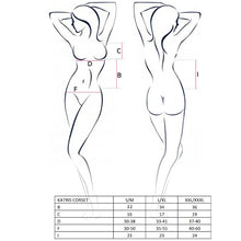 PASSION Donna Katriss Corsetto Nero Taglia L/XL – Corsetto Elegante per Esaltare la Tua Silhouette con Stile