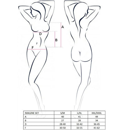 Comprar Passion Woman Imagine Set Talla L XL – Set Elegante Para Comodidad Y Estilo En Tu Exploración Personal-Noxtic