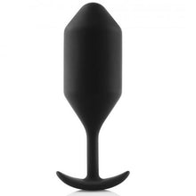 Comprar B-VIBE Snug Plug Anal 4 Negro – Diseño Ergonómico Para Comodidad Y Exploración Sensual-Noxtic
