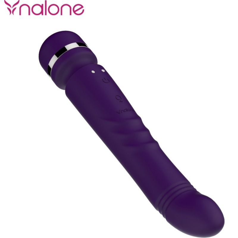 NALONE Yoni Masajeador Doble Cabezal – Estimulador Con 7 Modos De Vibración Para Placer Personalizado