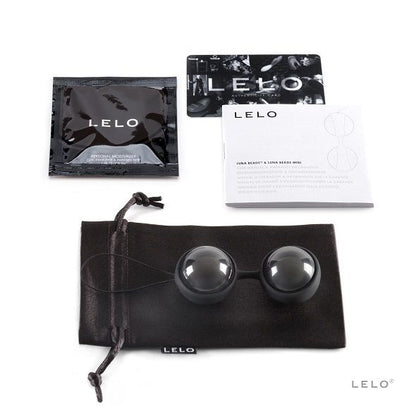 LELO LUNA Beads Noir – Eleganti palline di Kegel per esercizi di salute e piacere