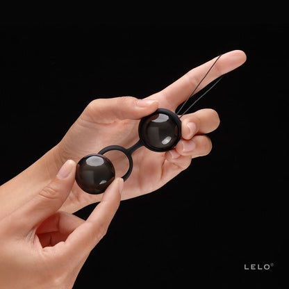 LELO LUNA Beads Noir – Eleganti palline di Kegel per esercizi di salute e piacere