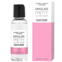 Comprar MIXGLISS Pretty Lubricante Silicona Flor De Cereza 50 Ml – Fórmula Sensual 2 En 1 Para Masaje Y Lubricación-Noxtic
