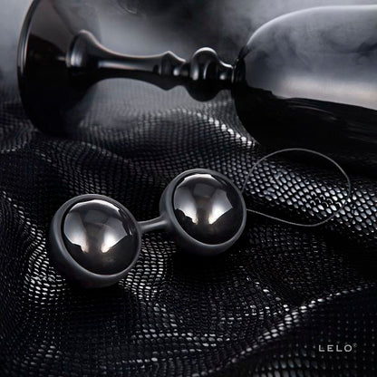 LELO LUNA Beads Noir – Eleganti palline di Kegel per esercizi di salute e piacere