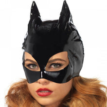 Comprar LEG AVENUE Máscara De Catwoman Vinilo Negro – Complemento Elegante Para Fantasías Creativas-Noxtic