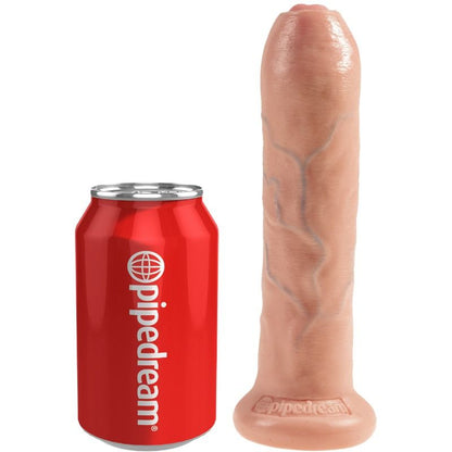 KING COCK Dildo Realistico Naturale Non Tagliato 21 cm – Design Dettagliato per un'Esperienza Unica
