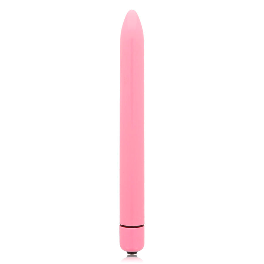 Vibratore rosa sottile GLOSSY – Design ergonomico per un piacere discreto