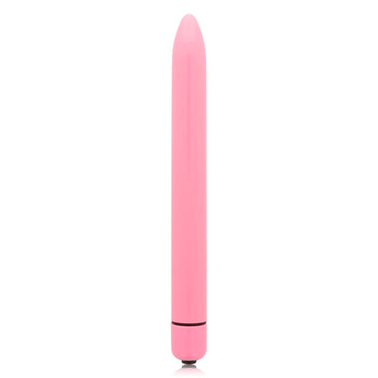 Vibratore rosa sottile GLOSSY – Design ergonomico per un piacere discreto