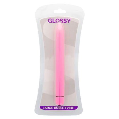 GLOSSY - SLIM INTENSE PINK VIBRATOR