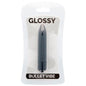 Comprar GLOSSY Thin Vibrador Negro – Diseño Elegante Para Placer Discreto-Noxtic