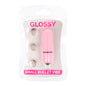 Comprar GLOSSY Small Bala Vibradora Rosa – Diseño Compacto Para Placer Intimo Elegante-Noxtic