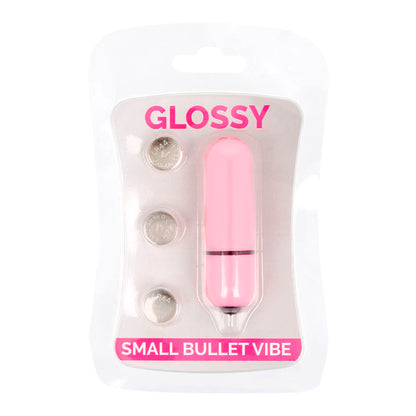Vibratore a proiettile rosa GLOSSY Small – Design compatto per un piacere intimo elegante